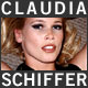 Claudia Schiffer in Black & White