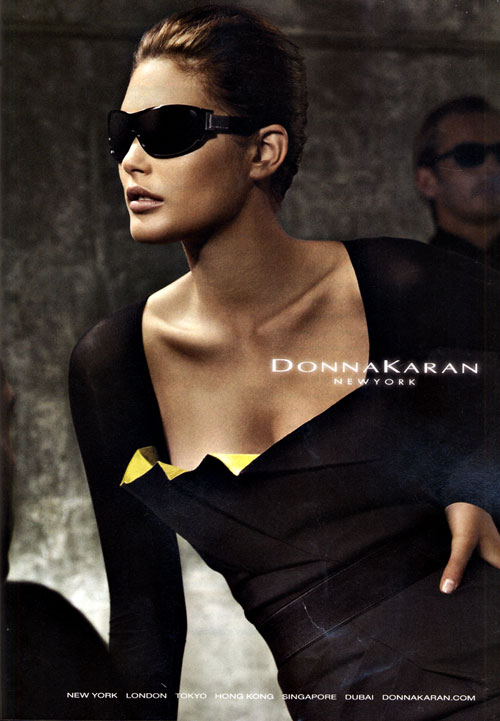 Catherine McNeil Next Ph Testino for Donna Karan FW 07