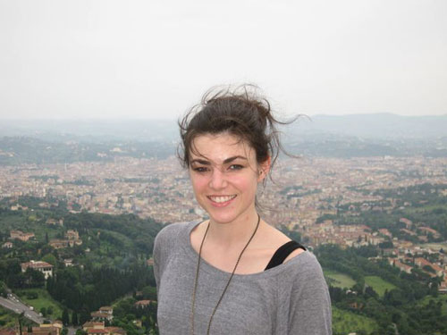 Maddox of Andrew's office and the breathtaking Tuscany countryside