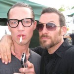 English top model James Pensfold is kindly lit by Mr. Weir