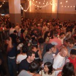 The downtown crowd