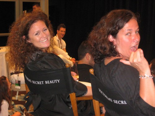 Agents to the stars: Maja/IMG and Marguerite/DNA. (pic: Fred/Vivien)