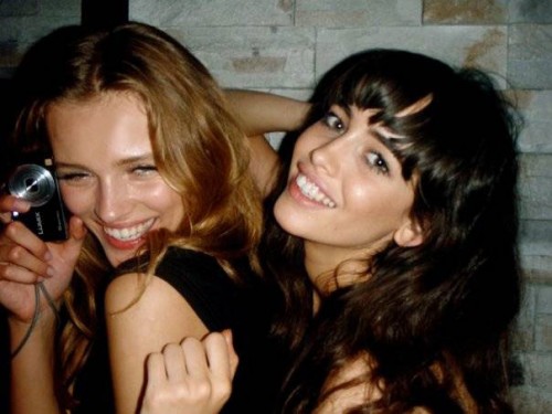 Edita and Sarah have loads of fun. (pic courtesy of Leigh)