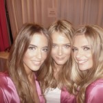... regular beauties Carmen Kass and Julia Stegner (pic courtesy of Leigh