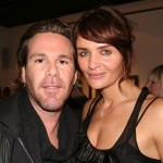 The woman of the hour with her NY agency head, 1 Models' Scott Lipps