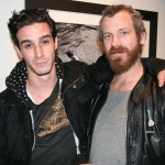 Actor James Ransone with buddy Dill