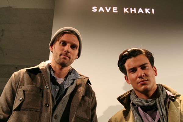 RJ and Steve for Save Khaki