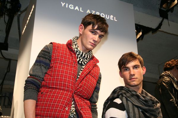 Julien and Jamie for Yigal Azrouel