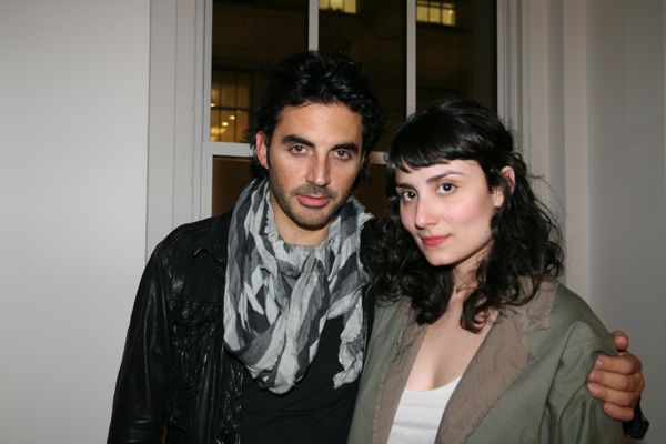 Yigal Azrouel and friend