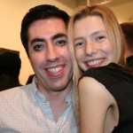 James from Women (working the eyeliner) and Alyona