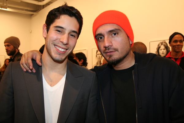 Kiko from Visionaire with Peter from Supreme