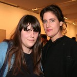 Rodarte's Kate Mulleavy with casting director's Jennifer Venditti