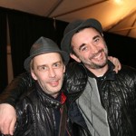 Everyone's favorite hair maestro Eugene Souleiman (right) with his right hand man Martin