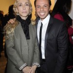 Nicola with Franca Sozzani, Vogue Italia editor in chief.