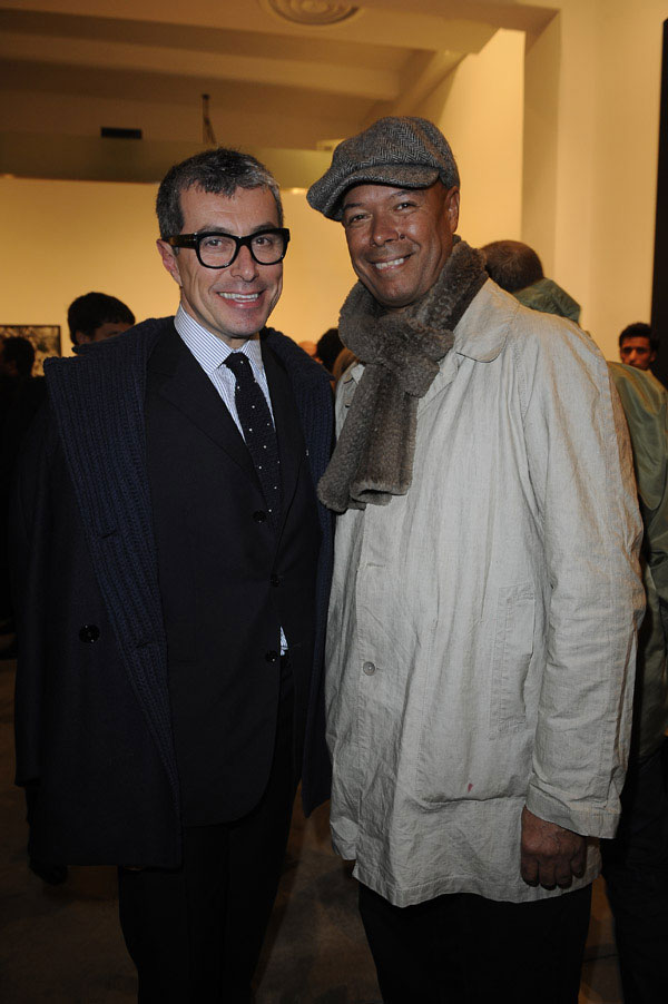 Giorgio Guidotti with Michael Roberts