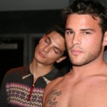 Actually no, Javier is not leaning on Patrick from Click; it just looks that way.
