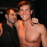 Photographer Jeremy Kost with Parker