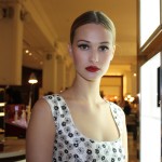 Anna Carter (IMG) looks radiant in the Dolce makeup