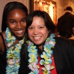 Former MOTW and Sports Illustrated model Damaris with Allure bookings editor, Ro Penuliar