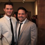 Narciso Rodriguez with close friend Thomas