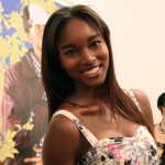 The always effervescent Damaris Lewis