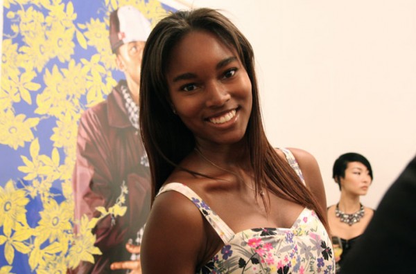 The always effervescent Damaris Lewis