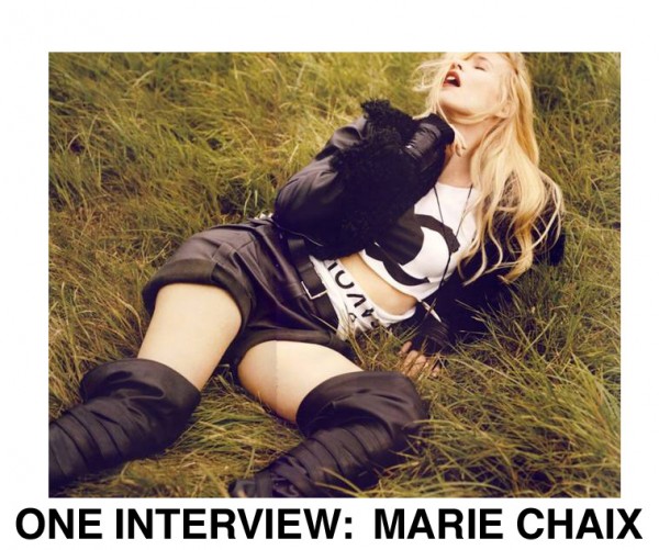 Interview: Marie Chaix