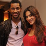 Models Anderson Noel and Teresa Lourenco are expecting their little girl in June