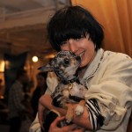 Agyness Deyn and her little baby
