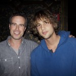 Matthew Scrivens and friend