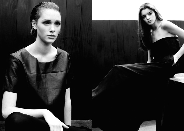 Elite Model Look UK finalists Abbie Fawcett and Catherine Donnelly