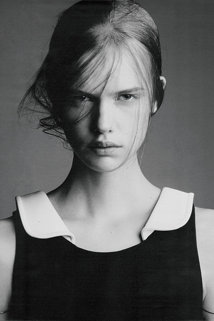 Stina Rapp - Interview - ph Patrick Demarchelier