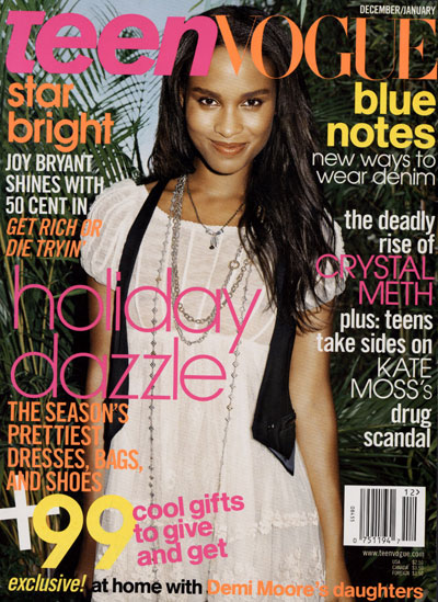 Joy Bryant Age 30 On Cover Of Teen Vogue