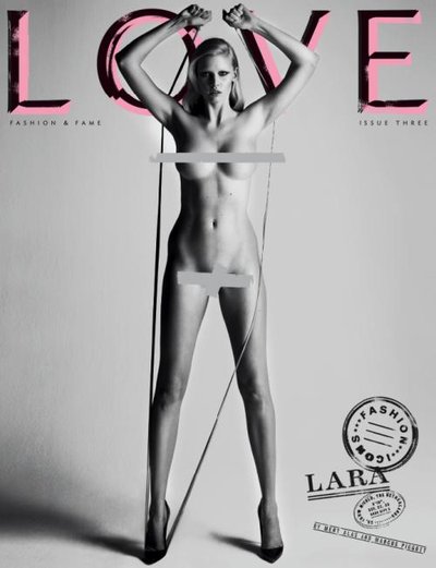 Lara Stone - Photo: Mert & Marcus for Love Magazine