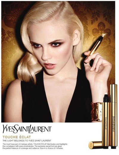 Ginta Lapina - Photo: Terry Richardson for Yves Saint Laurent Beauty F/W 2011