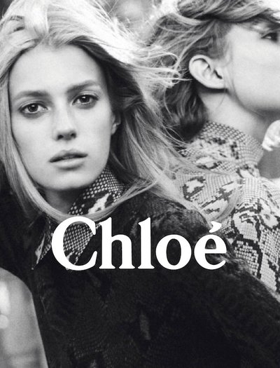 Sigrid Agren - Photo: David Sims for Chloe F/W 2011